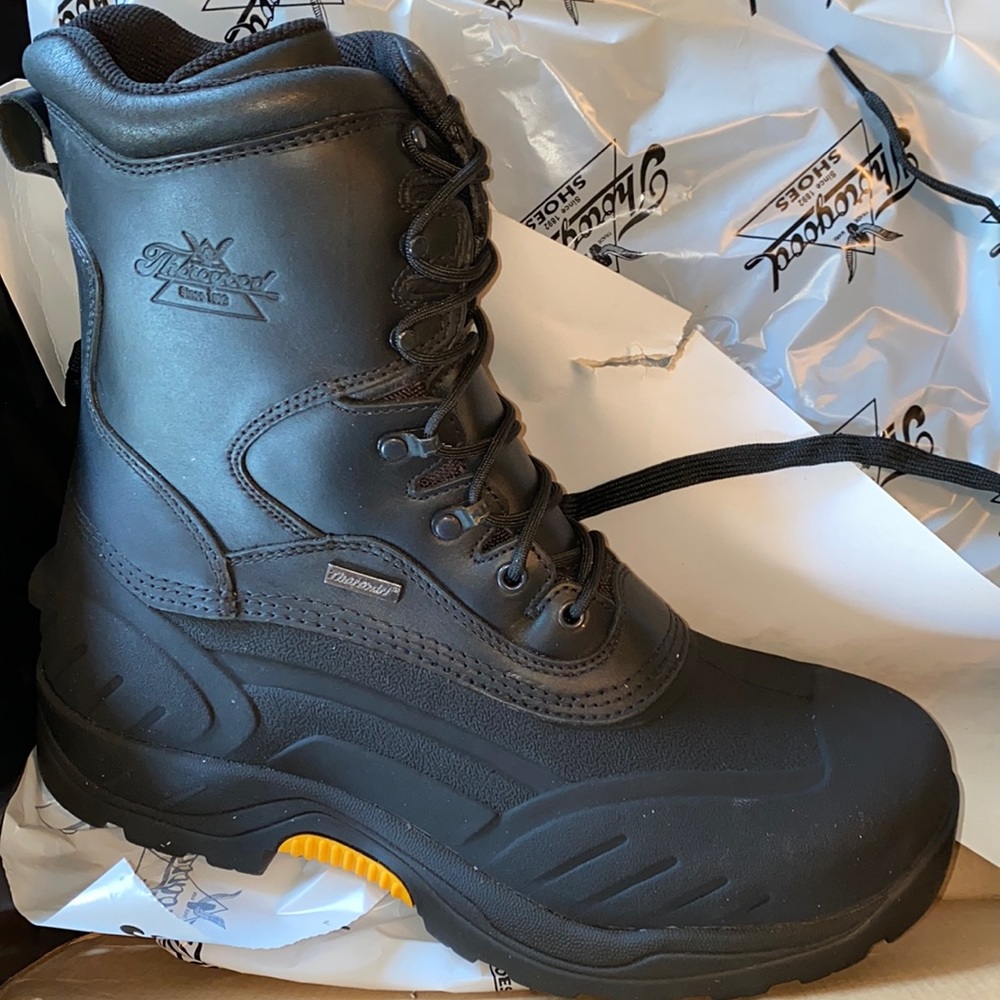 Waterproof insulated safety toe work boot